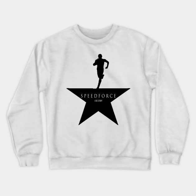 "Speedforce" Hamilton Logo Parody Crewneck Sweatshirt by ForrestFire